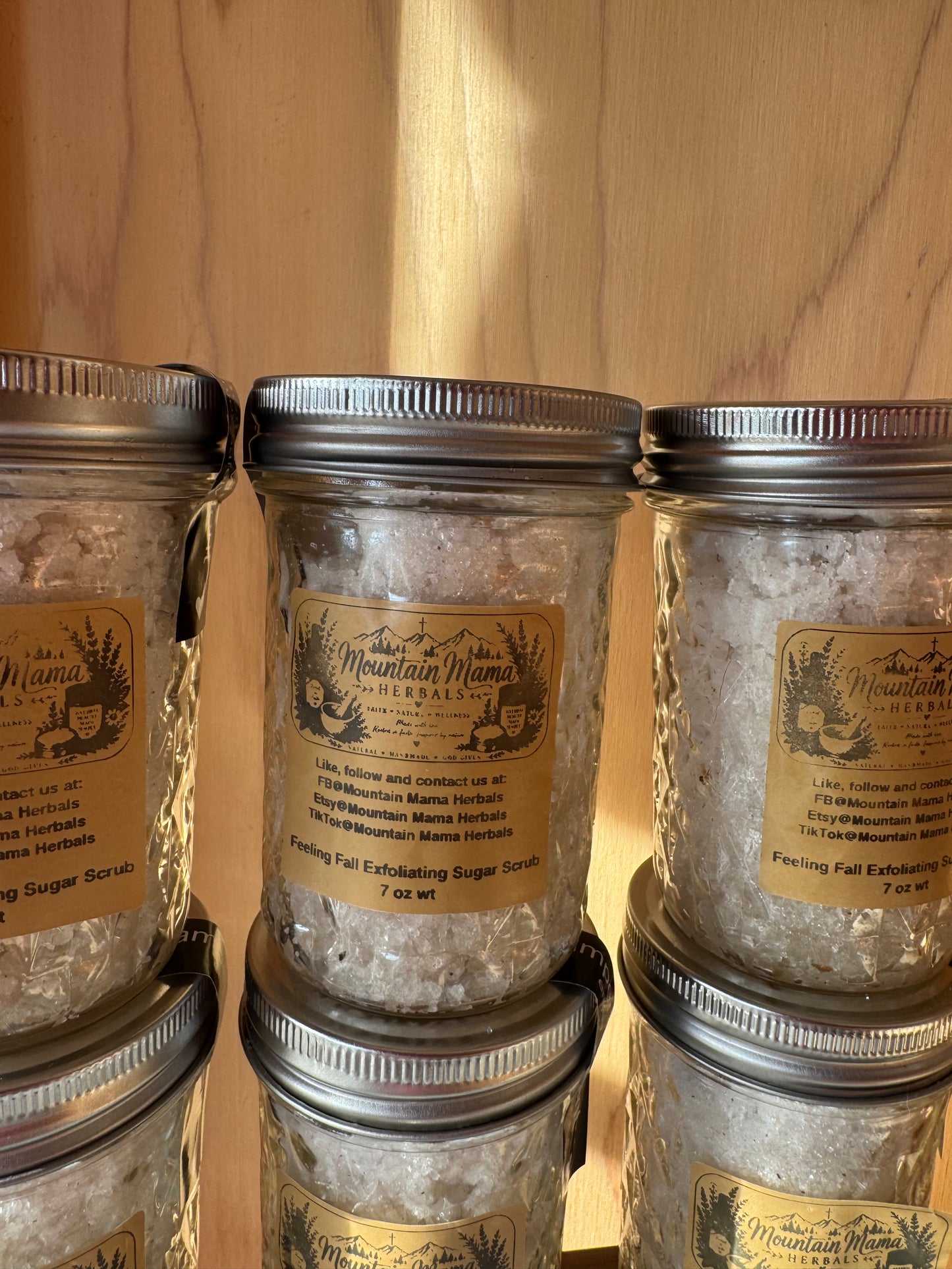 Feeling Fall Exfoliating Sugar Scrub 8 oz