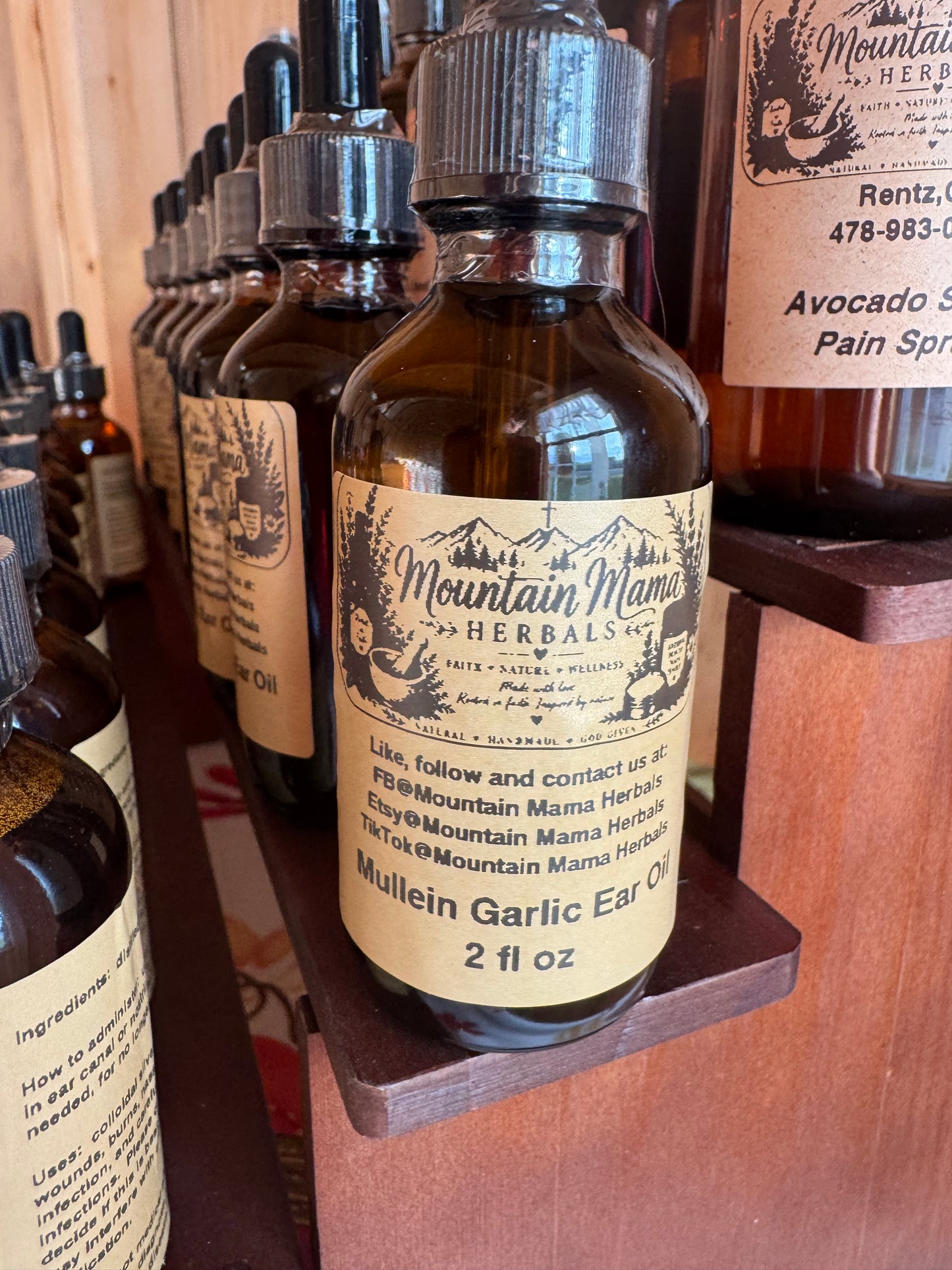 Mullein Garlic Ear Oil